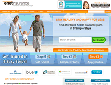 Tablet Screenshot of enetinsurance.com